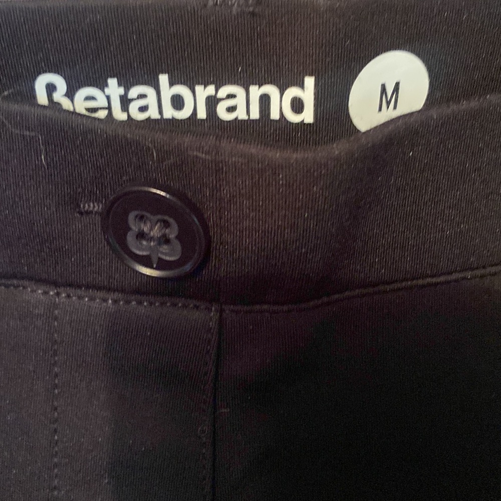 Nwt betabrand Straight leg classic dress pant yoga pants size medium - Picture 4 of 5